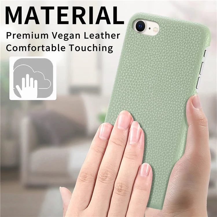 Y1 For iPhone 7 / 8 / SE (2020) / SE (2022) Case Litchi Texture Drop Proof PU Leather Coated PC Phone Cover
