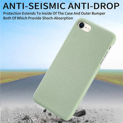 Y1 For iPhone 7 / 8 / SE (2020) / SE (2022) Case Litchi Texture Drop Proof PU Leather Coated PC Phone Cover