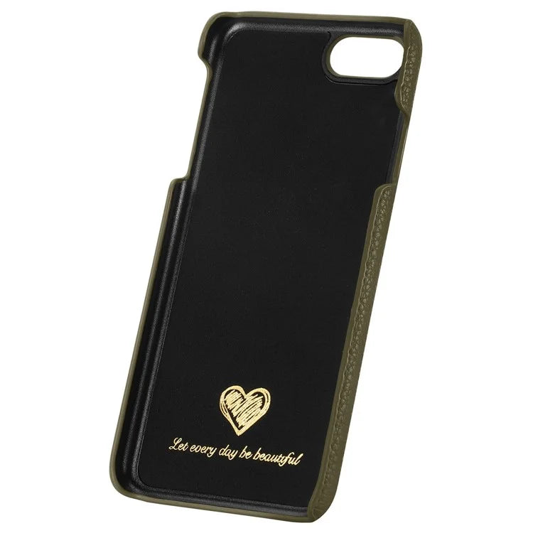 Y1 For iPhone 7 / 8 / SE (2020) / SE (2022) Case Litchi Texture Drop Proof PU Leather Coated PC Phone Cover