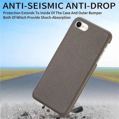Y1 For iPhone 7 / 8 / SE (2020) / SE (2022) Case Litchi Texture Drop Proof PU Leather Coated PC Phone Cover