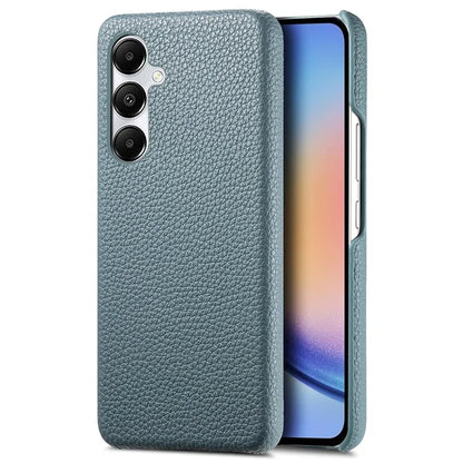 Y1 For Samsung Galaxy A35 5G Case Litchi Texture Leather+PC Back Cover