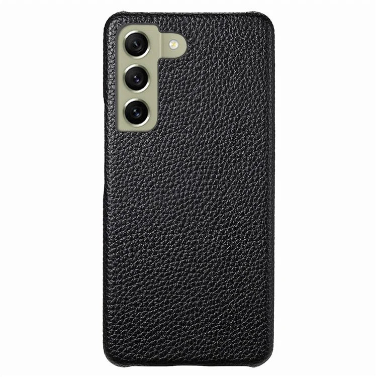 Y1 For Samsung Galaxy S21 FE 5G Case Anti-Scratch Litchi Texture PU+PC Phone Cover