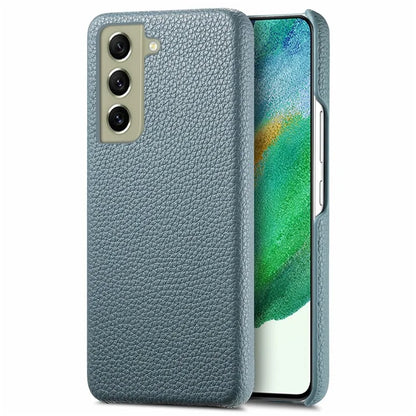 Y1 For Samsung Galaxy S21 FE 5G Case Anti-Scratch Litchi Texture PU+PC Phone Cover