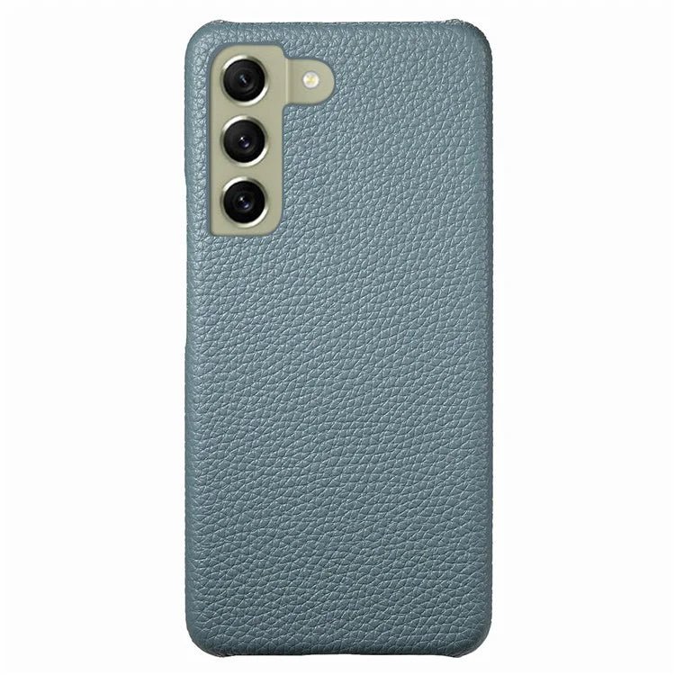 Y1 For Samsung Galaxy S21 FE 5G Case Anti-Scratch Litchi Texture PU+PC Phone Cover