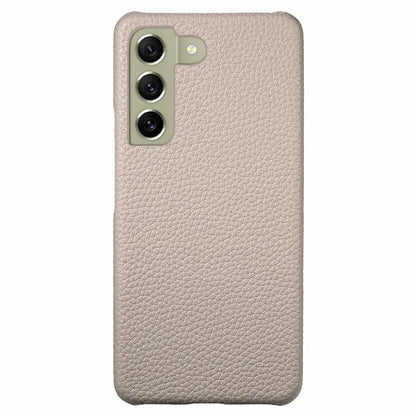 Y1 For Samsung Galaxy S21 FE 5G Case Anti-Scratch Litchi Texture PU+PC Phone Cover