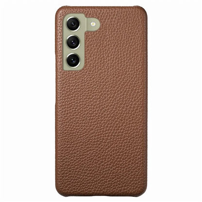 Y1 For Samsung Galaxy S21 FE 5G Case Anti-Scratch Litchi Texture PU+PC Phone Cover