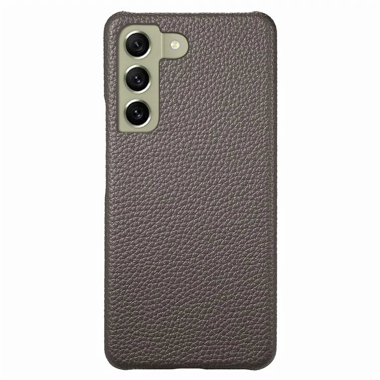 Y1 For Samsung Galaxy S21 FE 5G Case Anti-Scratch Litchi Texture PU+PC Phone Cover