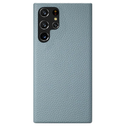 Y1 For Samsung Galaxy S22 Ultra 5G Slim Case Litchi Texture PU+PC Phone Cover