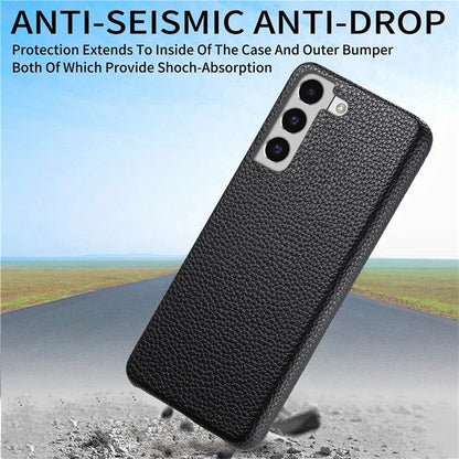 Y1 For Samsung Galaxy S22+ 5G Case Shockproof PU+PC Protective Back Shell