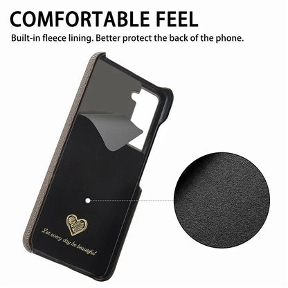 Y1 For Samsung Galaxy S22+ 5G Case Shockproof PU+PC Protective Back Shell