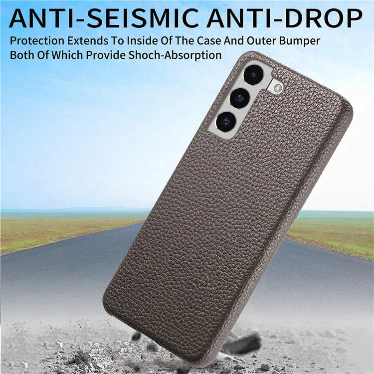 Y1 For Samsung Galaxy S22+ 5G Case Shockproof PU+PC Protective Back Shell