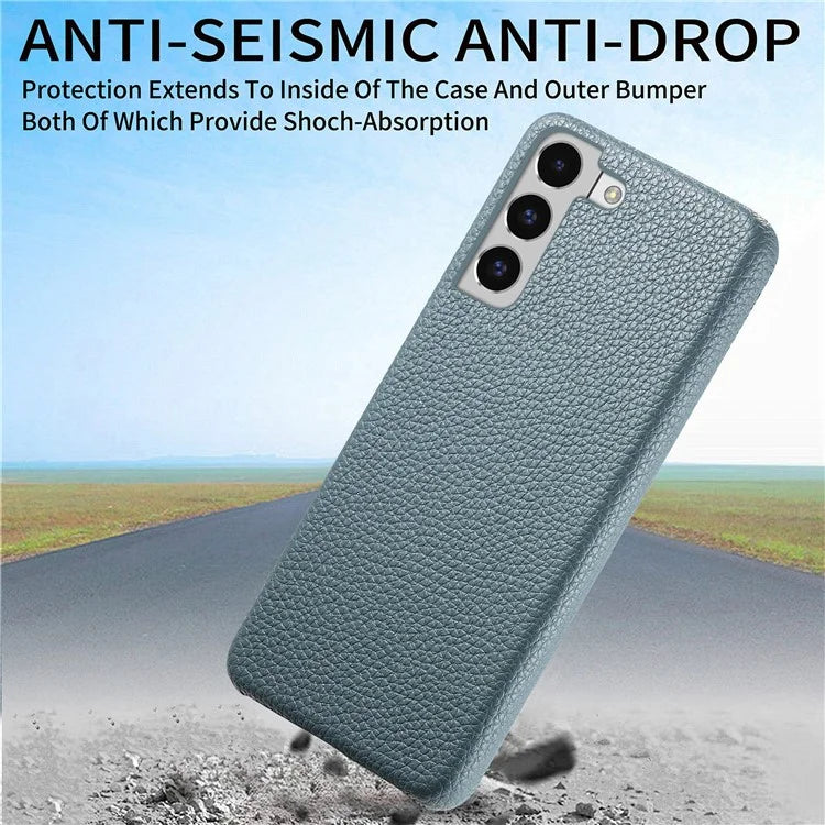 Y1 For Samsung Galaxy S22+ 5G Case Shockproof PU+PC Protective Back Shell