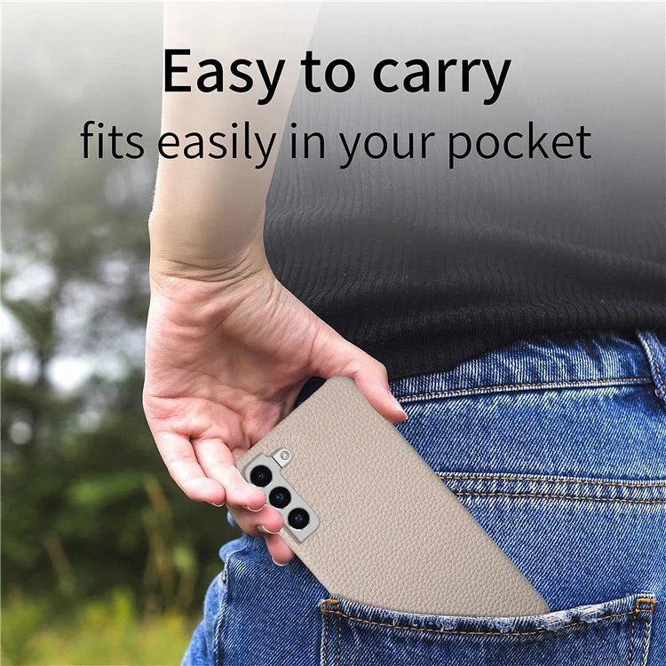 Y1 For Samsung Galaxy S22+ 5G Case Shockproof PU+PC Protective Back Shell