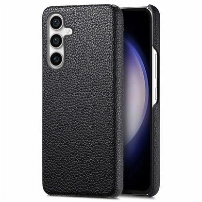 Y1 For Samsung Galaxy S23 FE Cell Phone Case Litchi Texture PU+PC Drop-proof Cover