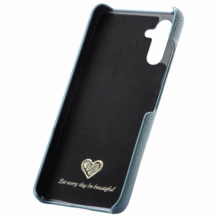 Y1 For Samsung Galaxy S23 FE Cell Phone Case Litchi Texture PU+PC Drop-proof Cover