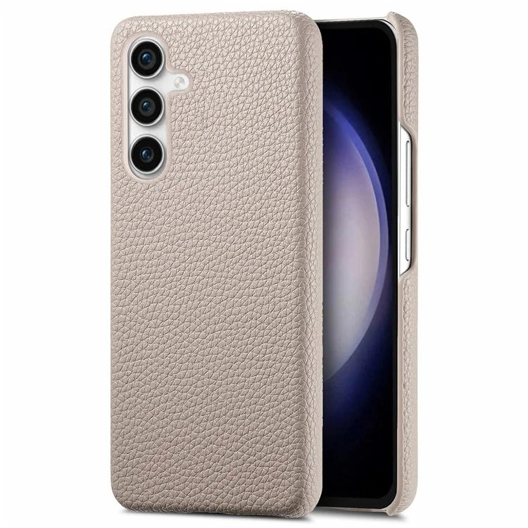 Y1 For Samsung Galaxy S23 FE Cell Phone Case Litchi Texture PU+PC Drop-proof Cover