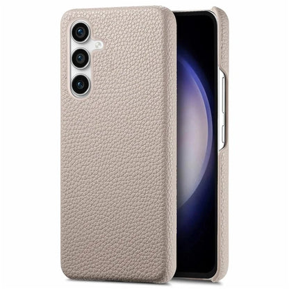 Y1 For Samsung Galaxy S23 FE Cell Phone Case Litchi Texture PU+PC Drop-proof Cover