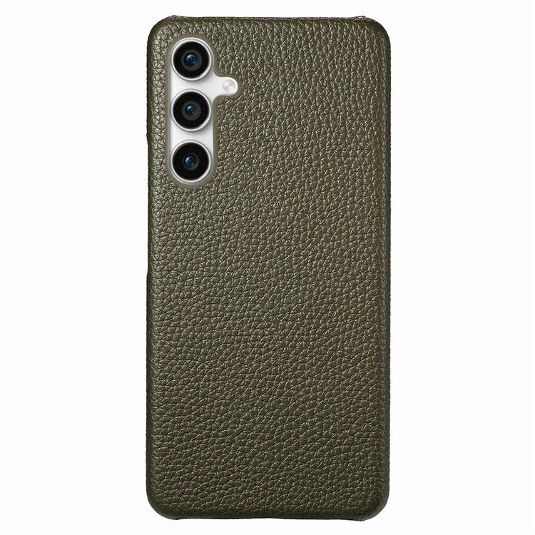 Y1 For Samsung Galaxy S23 FE Cell Phone Case Litchi Texture PU+PC Drop-proof Cover