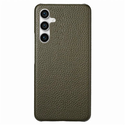 Y1 For Samsung Galaxy S23 FE Cell Phone Case Litchi Texture PU+PC Drop-proof Cover