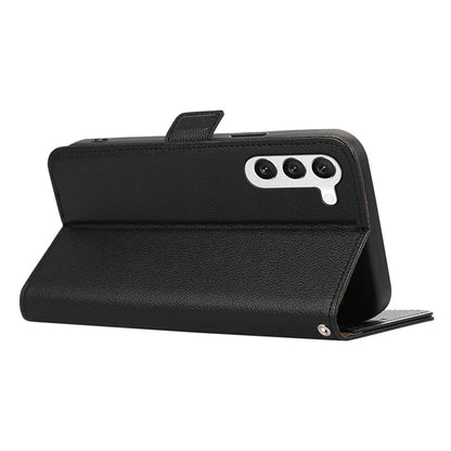 ABEEL For Samsung Galaxy S23 Leather Case RFID Blocking Wallet Protective Phone Cover