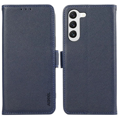 ABEEL For Samsung Galaxy S23 Leather Case RFID Blocking Wallet Protective Phone Cover