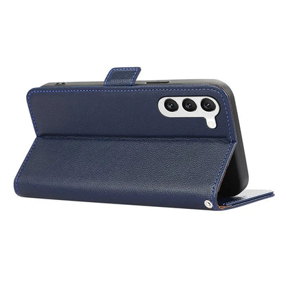 ABEEL For Samsung Galaxy S23 Leather Case RFID Blocking Wallet Protective Phone Cover