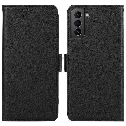 ABEEL For Samsung Galaxy S21+ 5G Case RFID Blocking Stand Folio Leather Phone Cover