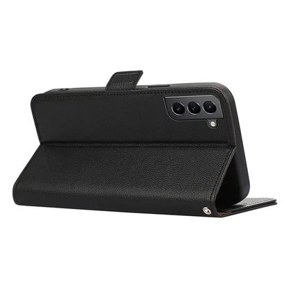 ABEEL For Samsung Galaxy S21+ 5G Case RFID Blocking Stand Folio Leather Phone Cover