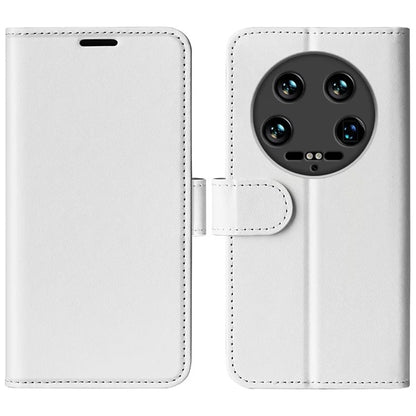 For Xiaomi 14 Ultra Case TPU+PU Leather Phone Protective Flip Cover Crazy Horse Texture