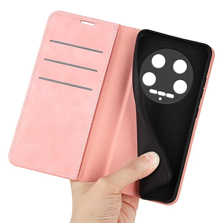 For Xiaomi 14 Ultra Case PU Leather Wallet Flip Magnetic Protect Phone Cover