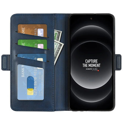 For Xiaomi 14 Ultra Phone Cover Magnetic Clasp Leather Phone Case with Wallet