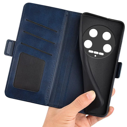 For Xiaomi 14 Ultra Phone Cover Magnetic Clasp Leather Phone Case with Wallet