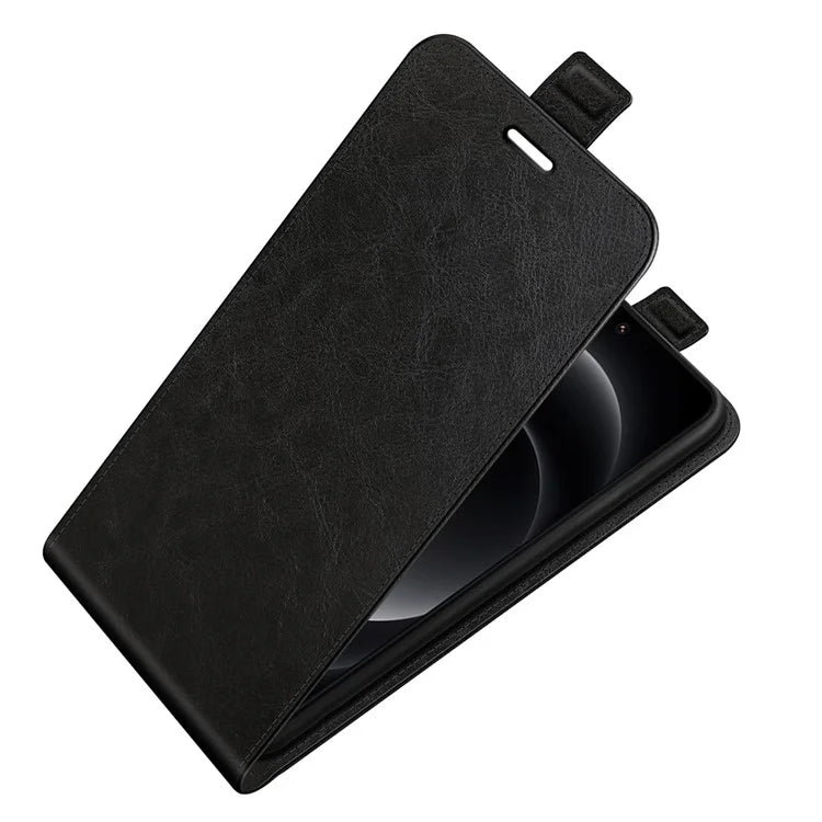 For Xiaomi 14 Ultra Case PU Leather Protective Vertical Flip Phone Cover with Card Holder