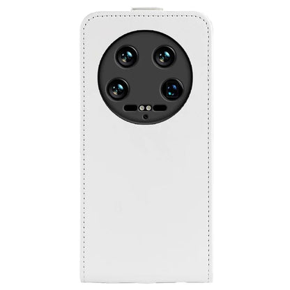For Xiaomi 14 Ultra Case PU Leather Protective Vertical Flip Phone Cover with Card Holder