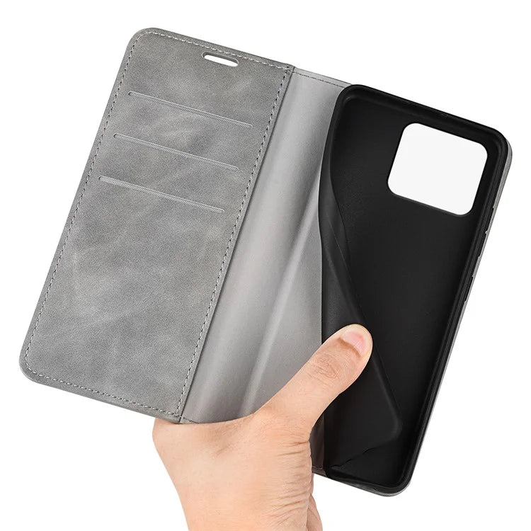 For Asus Zenfone 11 Ultra 5G Case Skin Touch Feeling PU Leather Stand Phone Cover