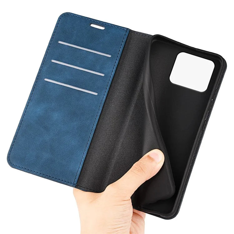 For Asus Zenfone 11 Ultra 5G Case Skin Touch Feeling PU Leather Stand Phone Cover