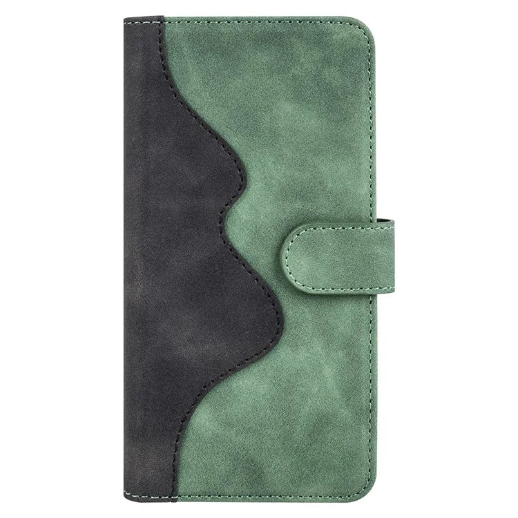 For Xiaomi 14 Ultra Wallet Phone Case PU Leather Color Splicing Leather Flip Cover