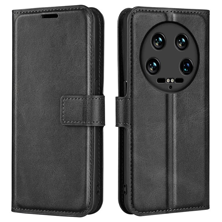 For Xiaomi 14 Ultra Case Calf Texture Leather Wallet Cell Phone Cover