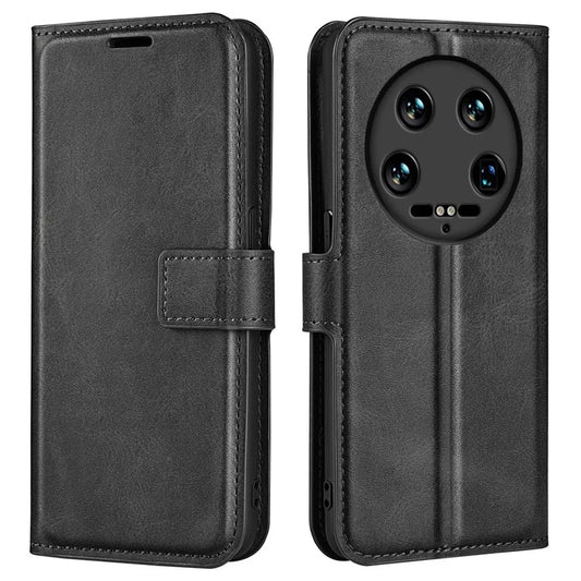 For Xiaomi 14 Ultra Case Calf Texture Leather Wallet Cell Phone Cover