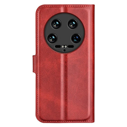 For Xiaomi 14 Ultra Case Calf Texture Leather Wallet Cell Phone Cover