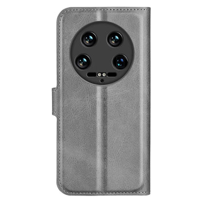 For Xiaomi 14 Ultra Case Calf Texture Leather Wallet Cell Phone Cover