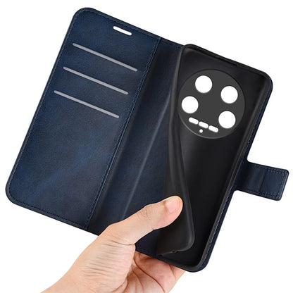 For Xiaomi 14 Ultra Case Calf Texture Leather Wallet Cell Phone Cover