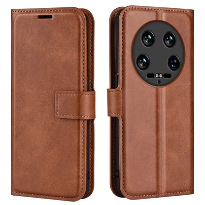 For Xiaomi 14 Ultra Case Calf Texture Leather Wallet Cell Phone Cover