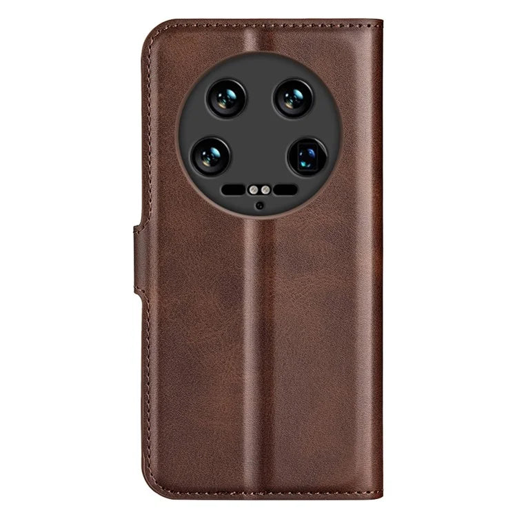 For Xiaomi 14 Ultra Case Calf Texture Leather Wallet Cell Phone Cover
