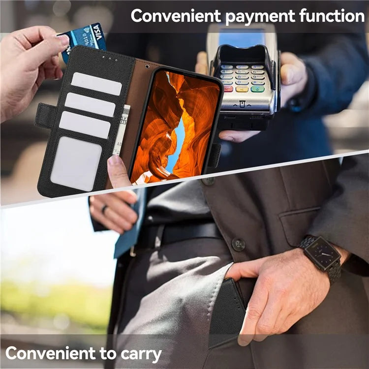 ABEEL For Samsung Galaxy A52 4G / A52s 5G / A52 5G Case RFID Blocking PU Leather Card Holder Phone Cover