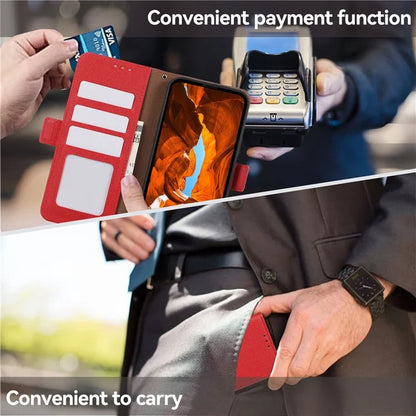 ABEEL For Samsung Galaxy A52 4G / A52s 5G / A52 5G Case RFID Blocking PU Leather Card Holder Phone Cover