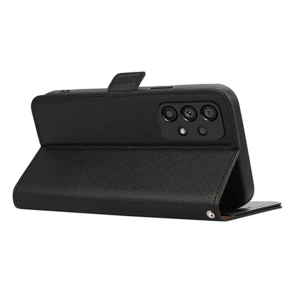 ABEEL For Samsung Galaxy A53 5G PU Leather Case RFID Blocking Flip Stand Phone Cover