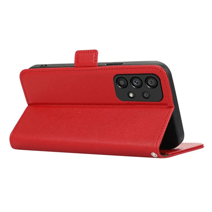 ABEEL For Samsung Galaxy A53 5G PU Leather Case RFID Blocking Flip Stand Phone Cover