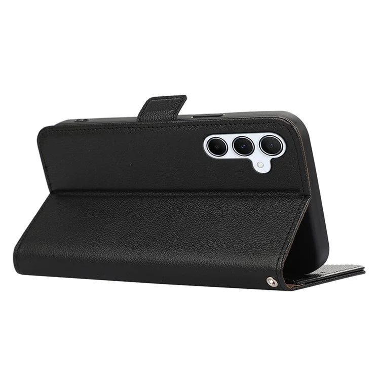ABEEL For Samsung Galaxy A55 5G Case RFID Blocking Wallet Folio Flip Leather Phone Cover
