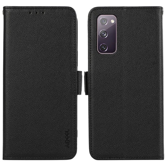 ABEEL For Samsung Galaxy S20 FE 4G / FE 5G / S20 Lite / S20 FE 2022 Case RFID Blocking Leather Phone Case